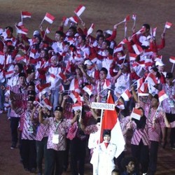 Sempat Terlambat, Upacara Pembukaan ISG Berlangsung Meriah