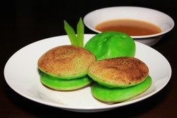 Serabi Hijau Rengasdengklok