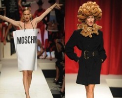 Moschino Hadirkan Gaun Unik Bentuk Paper Bag Hingga dari Plastik