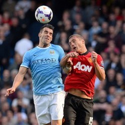 MU Kalah Telak, Vidic Kecewa Berat