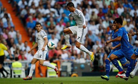 Ronaldo Dua Gol, Madrid Tekuk Getafe 4-1