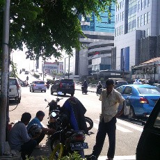 Razia Pentil Dishub, Rezeki Buat Tukang Tambal Ban