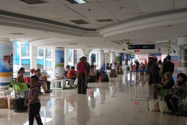 Nyamannya Stasiun Kereta Bandara di Medan