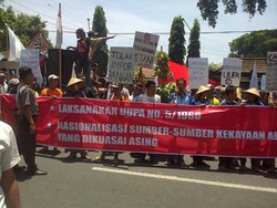 Hari Tani, Ratusan Orang di Boyolali Aksi Tolak Impor Pangan dan Tembakau