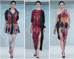 Sentuhan Bollywood dalam Koleksi Busana Terbaru Ikat Indonesia by Didiet Maulana