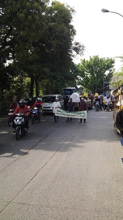 Lurah Susan Kembali Didemo, Lenteng Agung Macet