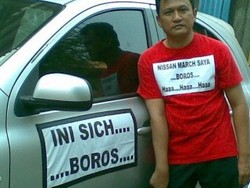 Pakai Kaos Nissan March Saya Boros, Aryo Diusir dari IIMS