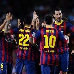 Neymar-Messi Cetak Gol, Barca Menang 4-1