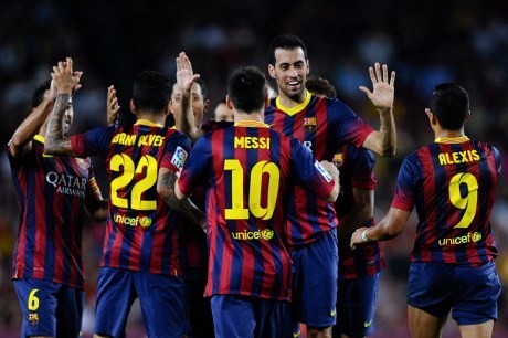 Neymar-Messi Cetak Gol, Barca Menang 4-1