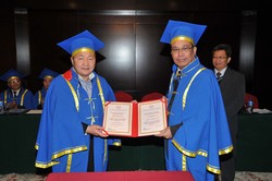 Dubes Imron Cotan Dianugerahi Profesor Kehormatan dari Mongolian National University