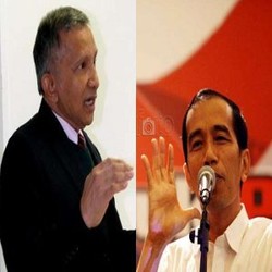 4 Kicauan Amien Rais tentang Jokowi