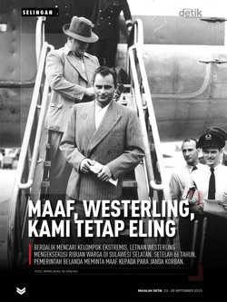 Maaf, Westerling, Kami Tetap Eling