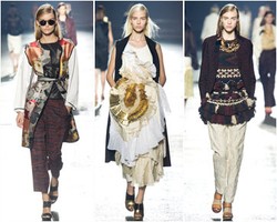 Pekan Mode Paris: Eksplorasi Emas & Tenun di Dries Van Noten