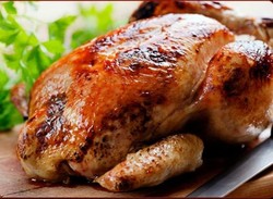 Ayam Bakar Berwarna Cantik