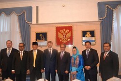 Ketua MPR Melakukan Kunjungan ke Moskow