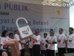 Di Monas, Priyo Budi Deklarasikan Hak Kepo