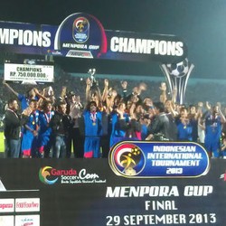 Dua Gol Penalti Gumbs Antar Arema Juara Piala Menpora