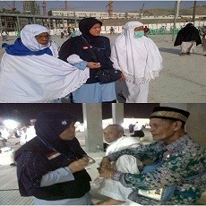 Srikandi Tangguh Penolong Jamaah Tersesat di Masjidil Haram