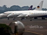 Dua Jet NasDem Parkir di Bandara Halim