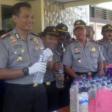 Selama 2 Minggu, Polres Bojonegoro Amankan 430 Liter Miras Oplosan