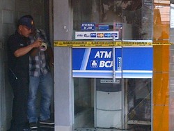 ATM BCA di Medan Terbakar Diduga karena Korsleting Listrik