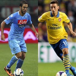 Reuni Oezil dan Higuain