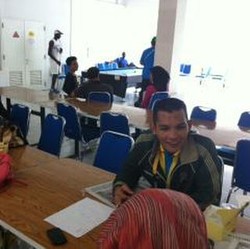 LO Ini Tetap Semangat, Meski Upah Belum Jelas