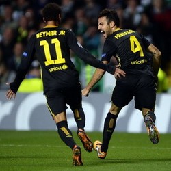 Fabregas Menangkan Barca
