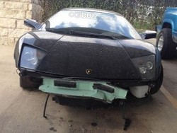 Baru 2 Hari Beli, Lamborghini Ini Sudah Tabrakan