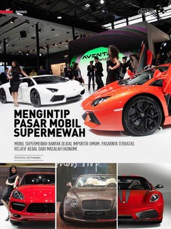 Mengintip Pasar Mobil Supermewah