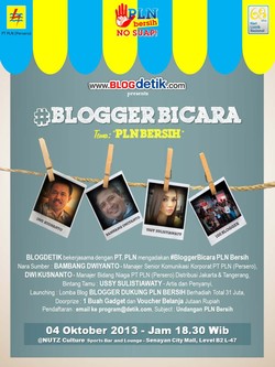 Yuk, Ikuti #BloggerBicara Bersama PLN