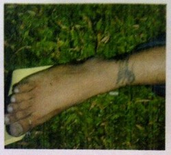 Mr X Punya Tato di Kaki Kanan, Ini Ciri-cirinya