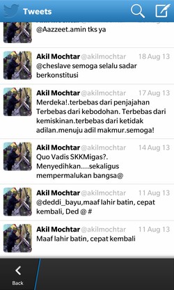 Kini Ditangkap KPK, Akil Pernah Ngetweet: Kasus SKK Migas Memalukan Bangsa