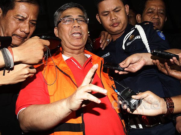 Akil Mochtar Ditahan di Rutan KPK