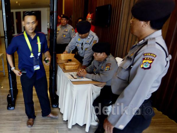 Pengamanan di Nusa Dua Diperketat