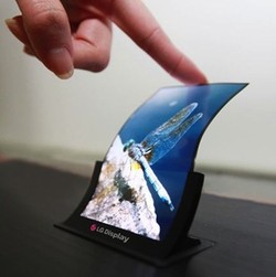 LG Z, Ponsel Layar Fleksibel yang Bisa Ditekuk