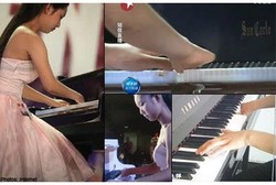 Meski Tak Punya Jari di Tangan Kanan, Gadis Ini Jago Main Piano