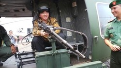 Jajal Panser TNI di Monas, Ahok: Bisa Dipinjam Nih Kalau Banjir