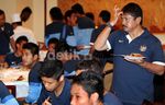 Punggawa Timnas U-19 Makan Siang