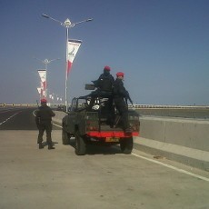 Kopassus Hilir Mudik di Tol Bali