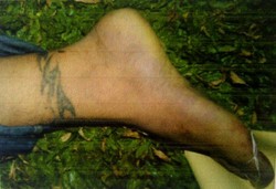 Keluarga Kenali Jasad Elriski dari Tato dan Bekas Luka 