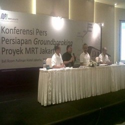 Proyek MRT Mulai Dibangun 10 Oktober 2013