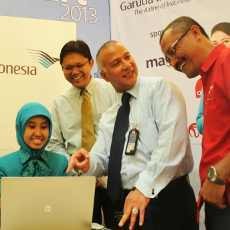 Garuda Indonesia, Bank Mandiri &Telkomsel Gelar Travel Mart