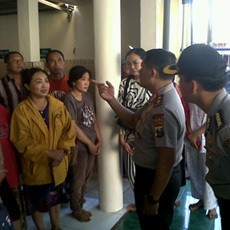 Kapolda Jatim Minta Korban Kebakaran Aspol Ketintang Pindah ke Rusunawa