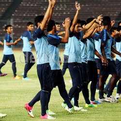 Para Pemain Timnas U-19 Antusias Main di GBK