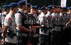 2.296 Polisi Amankan Laga AFC U-19 Indonesia Vs Laos