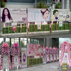 Sambut Drama Heirs, Fans Park Shin Hye Sumbang 2.420 Kilo Beras