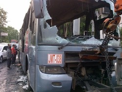 Uji Kir Habis, TransJ yang Terbakar di Tamini Square Tetap Operasional