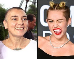 Bertengkar dengan Miley Cyrus, Sinead OConnor Disuruh Bunuh Diri