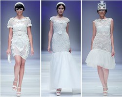 Barli Asmara Tampilkan Koleksi Retro Bertabur Mutiara Glamour